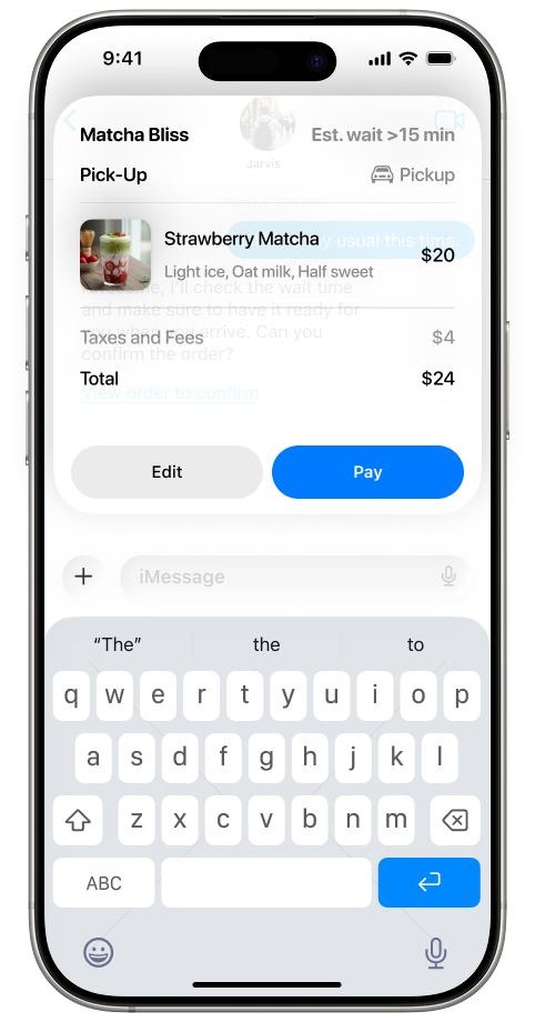Jarvis inline order summary