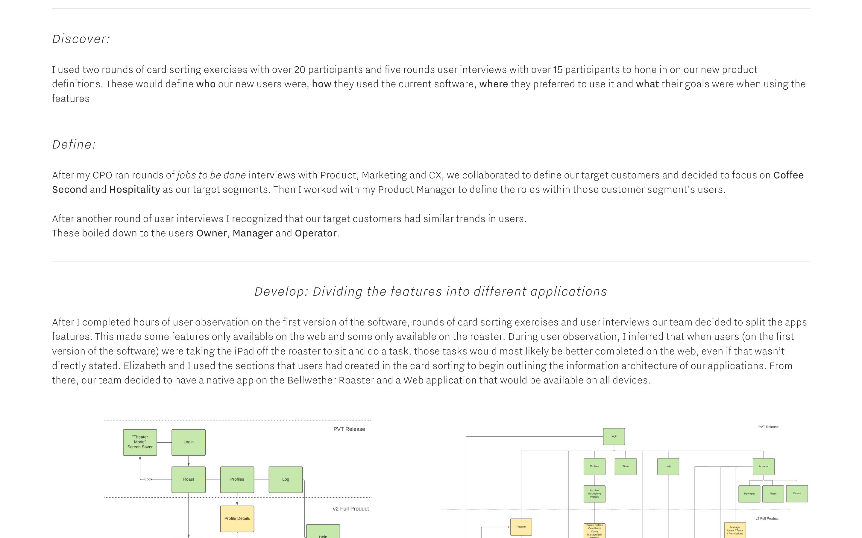 Bellwether design detail